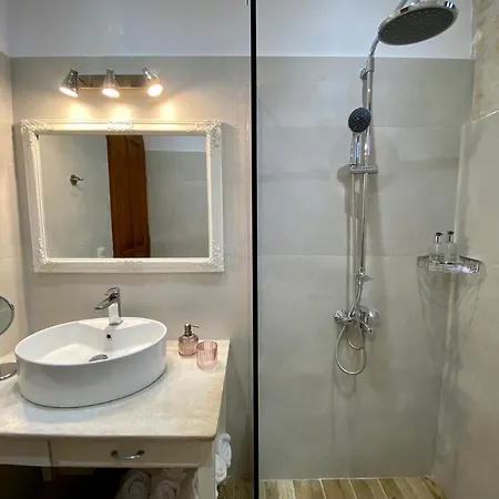 Apartamento πέτρινο σπίτι με κήπο και θέα στον ελαιώνα, Ii Katouna
