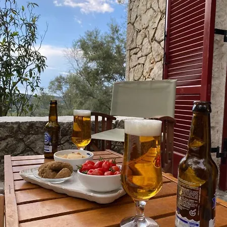Apartamento πέτρινο σπίτι με κήπο και θέα στον ελαιώνα, Ii *